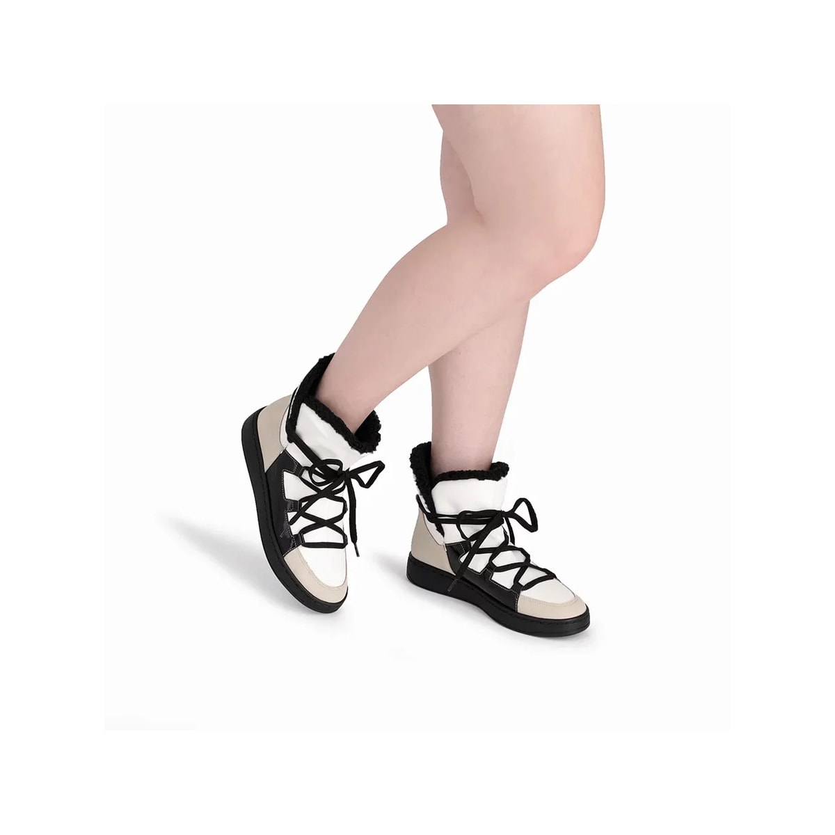 Tênis Piccadilly Casual Cano Curto 985008 Off White/Preto Tênis Piccadilly Casual Cano Curto 985008 Off White/Preto