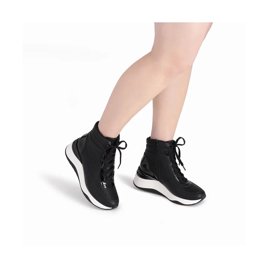 Tênis Piccadilly Casual Cano Curto 992014 Preto