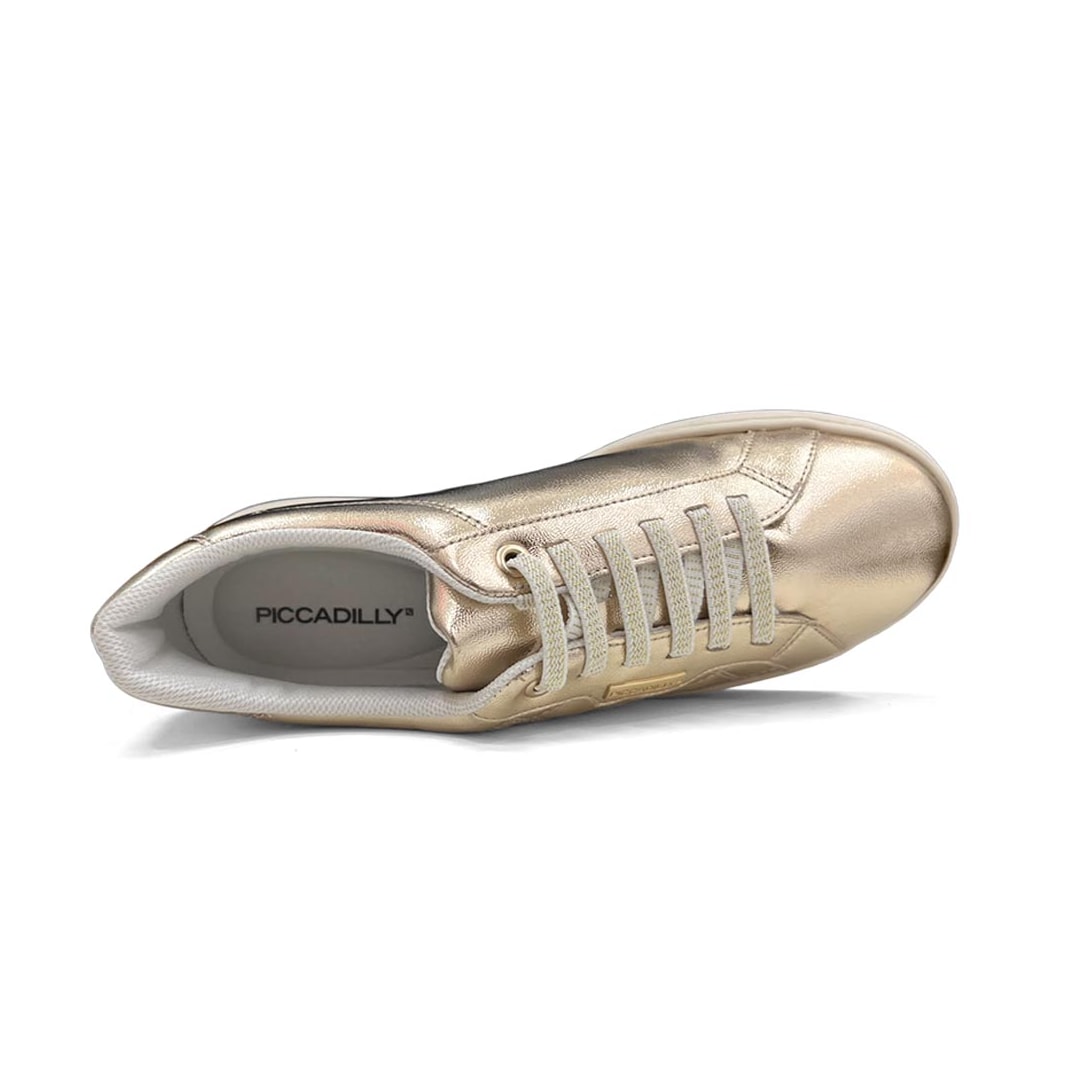 Tênis Piccadilly Casual Conforto 937017 Ouro Tênis Piccadilly Casual Conforto 937017 Ouro
