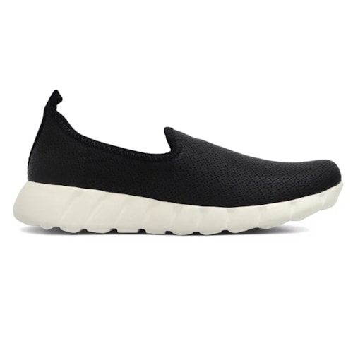 Detalhe - Tênis Piccadilly Casual Conforto 970071 Preto