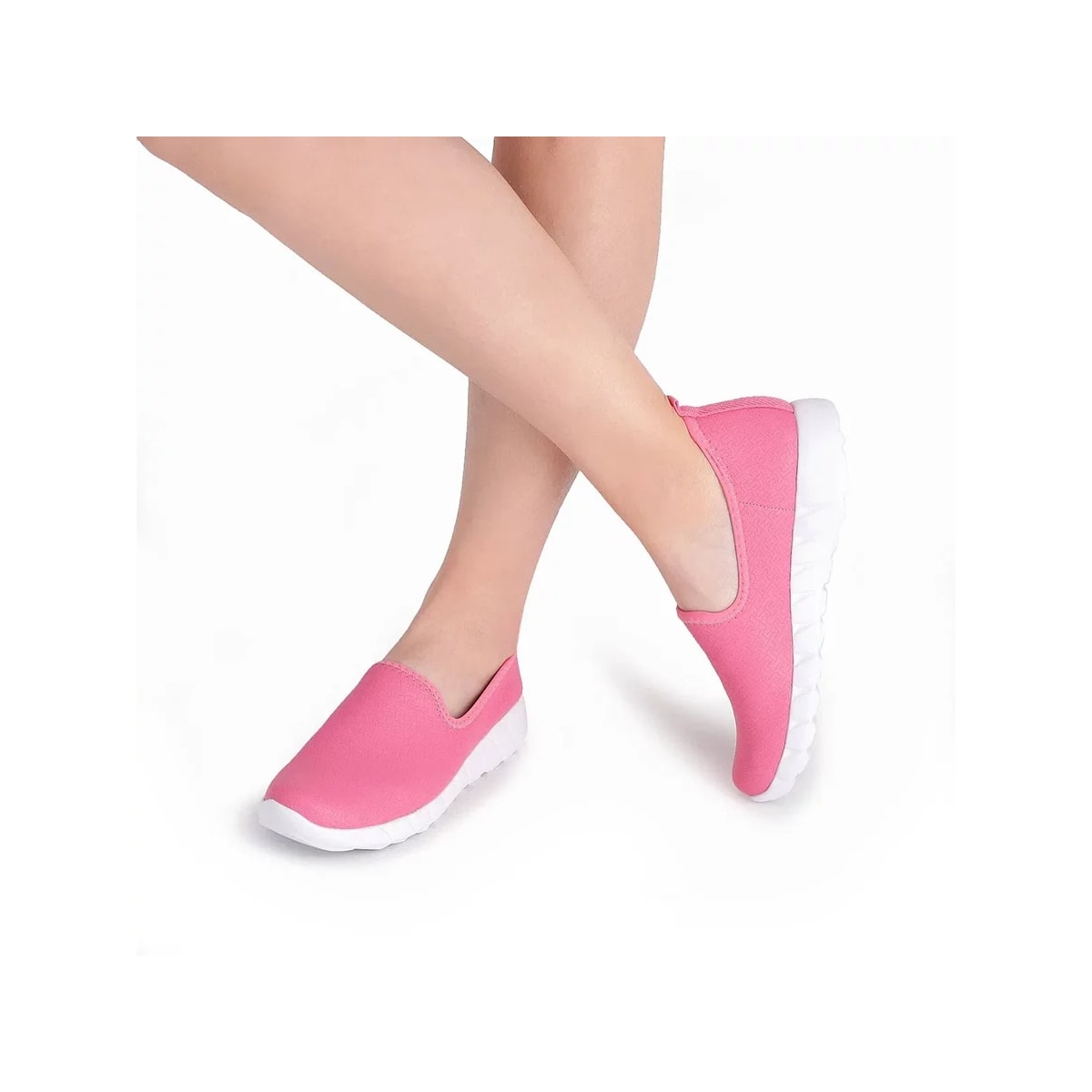 Tênis Piccadilly Casual Conforto 970071 Rosa Chiclete