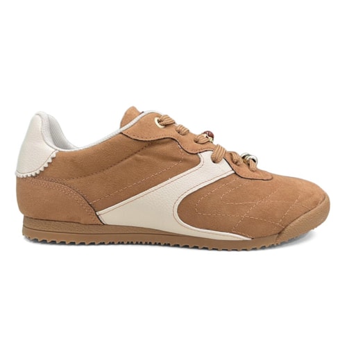 Detalhe - Tênis Piccadilly Casual Conforto Kelly 906020 Mascavo