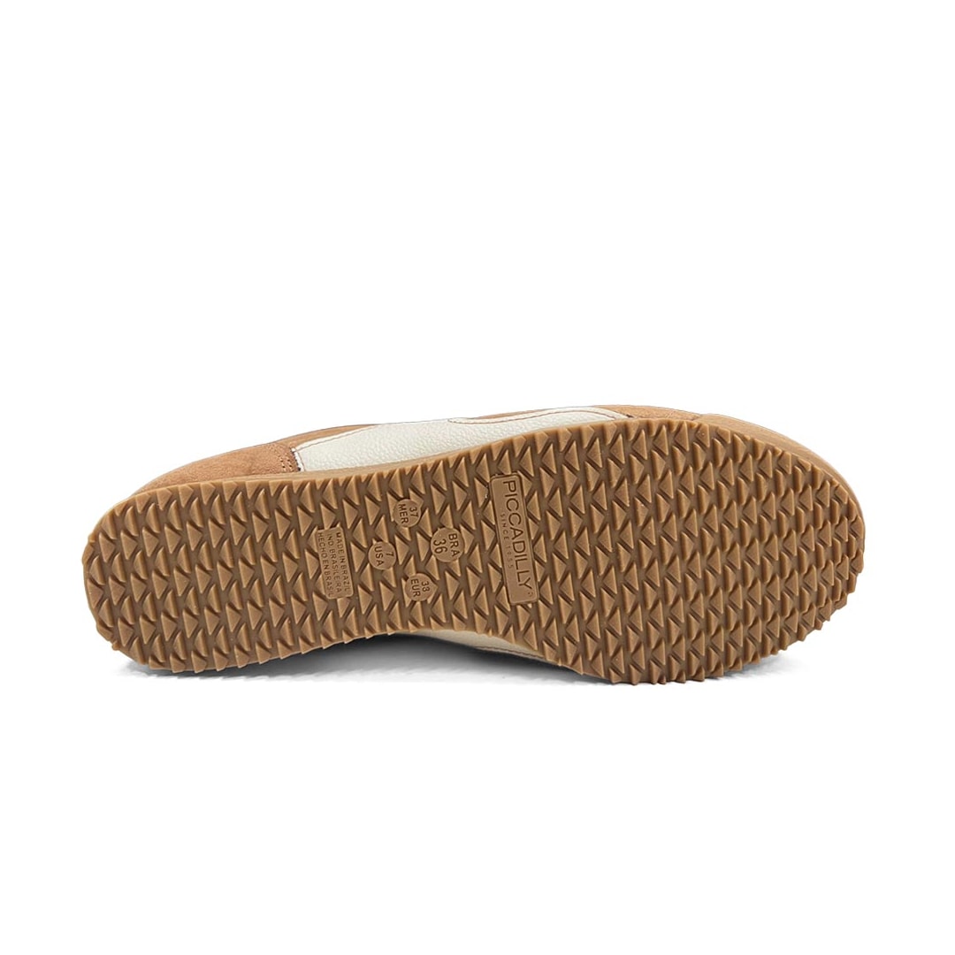 Tênis Piccadilly Casual Conforto Kelly 906020 Mascavo