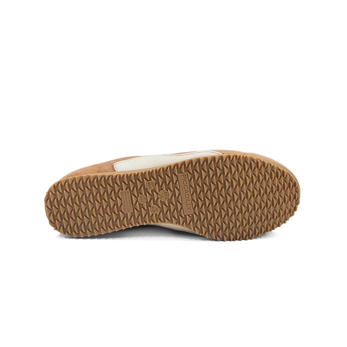 Tênis Piccadilly Casual Conforto Kelly 906020 Mascavo