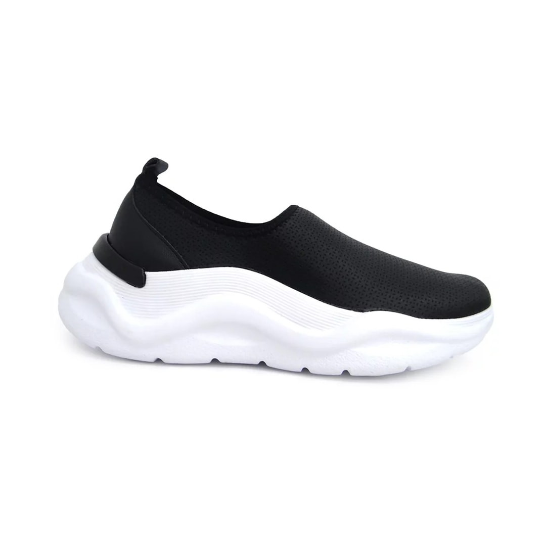 Tênis Piccadilly Casual Wide Fit Nice 939001 Preto