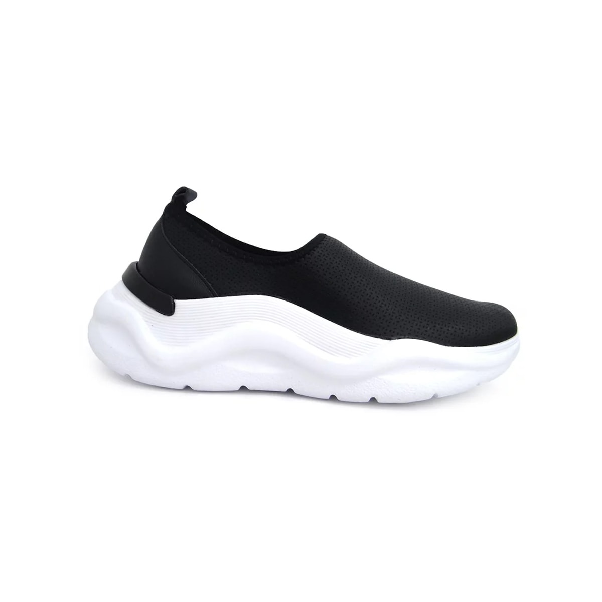 Tênis Piccadilly Casual Wide Fit Nice 939001 Preto Tênis Piccadilly Casual Wide Fit Nice 939001 Preto