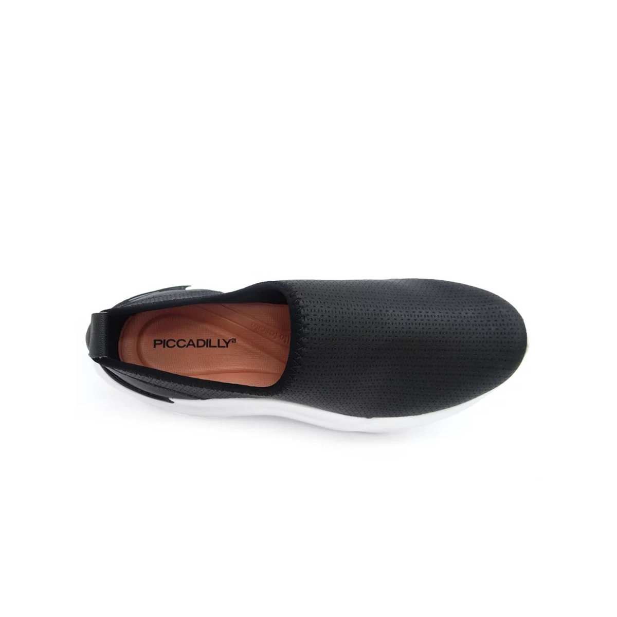 Tênis Piccadilly Casual Wide Fit Nice 939001 Preto Tênis Piccadilly Casual Wide Fit Nice 939001 Preto