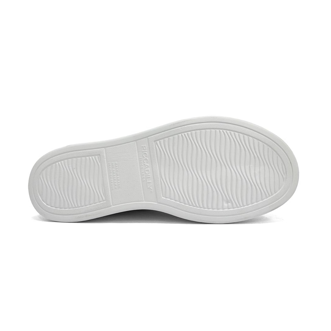 Tênis Piccadilly Smurfs Feminino Casual 924001 Branco Neve