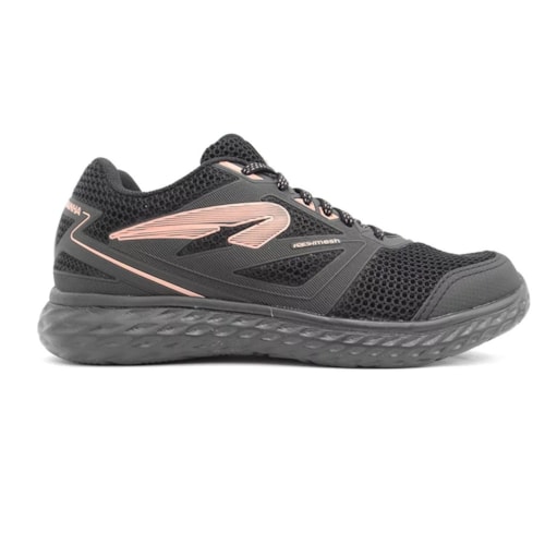 Tenis Rainha Drive Ra00600 Rainha Preto/Rosa