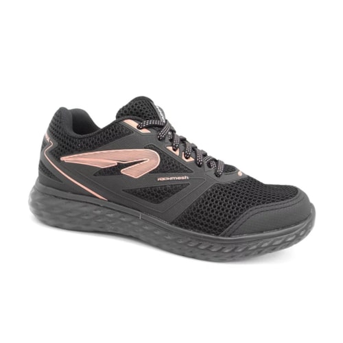 Tenis Rainha Drive Ra00600 Rainha Preto/Rosa