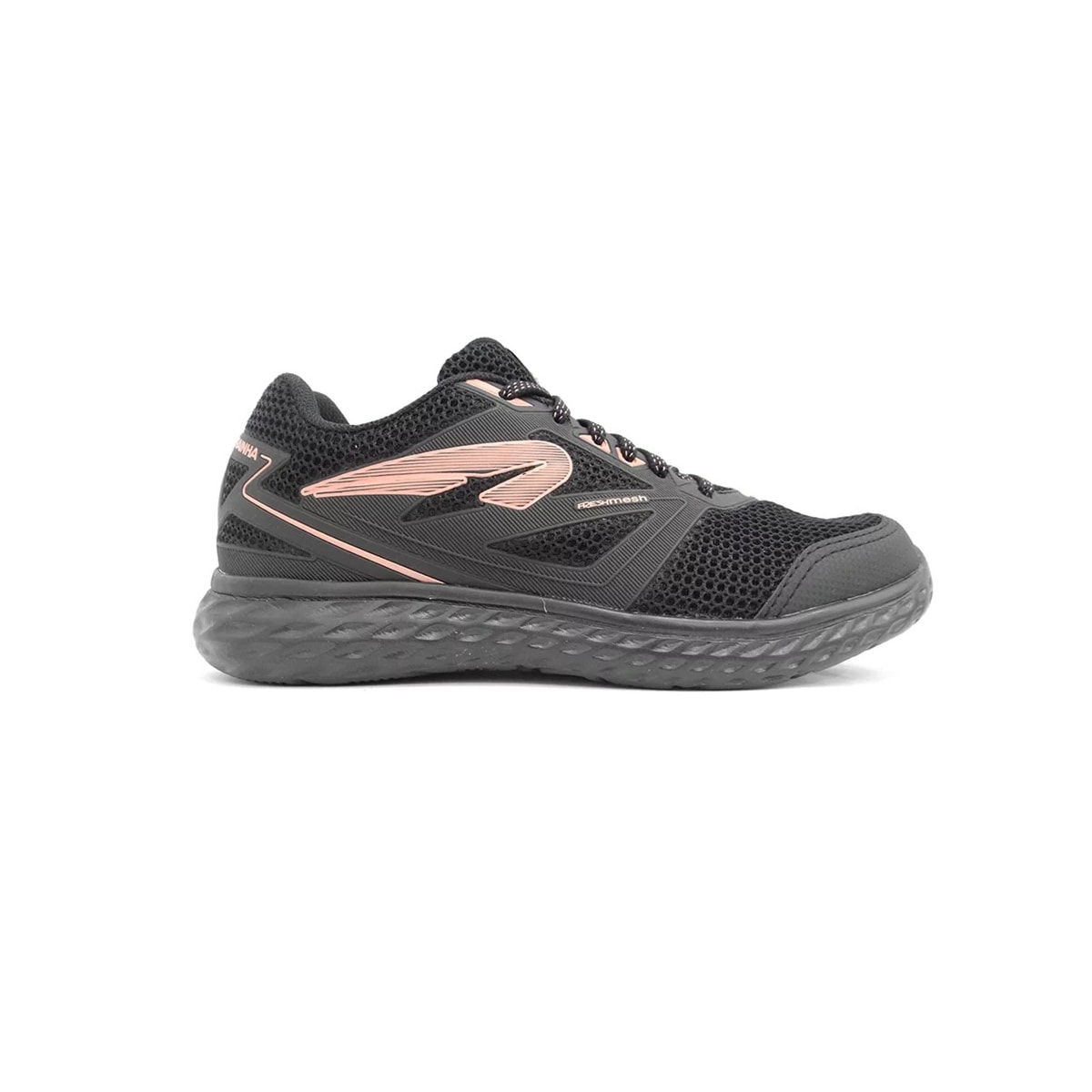 Tênis Rainha Drive Ra00600 Rainha Preto/Rosa Tênis Rainha Drive Ra00600 Rainha Preto/Rosa
