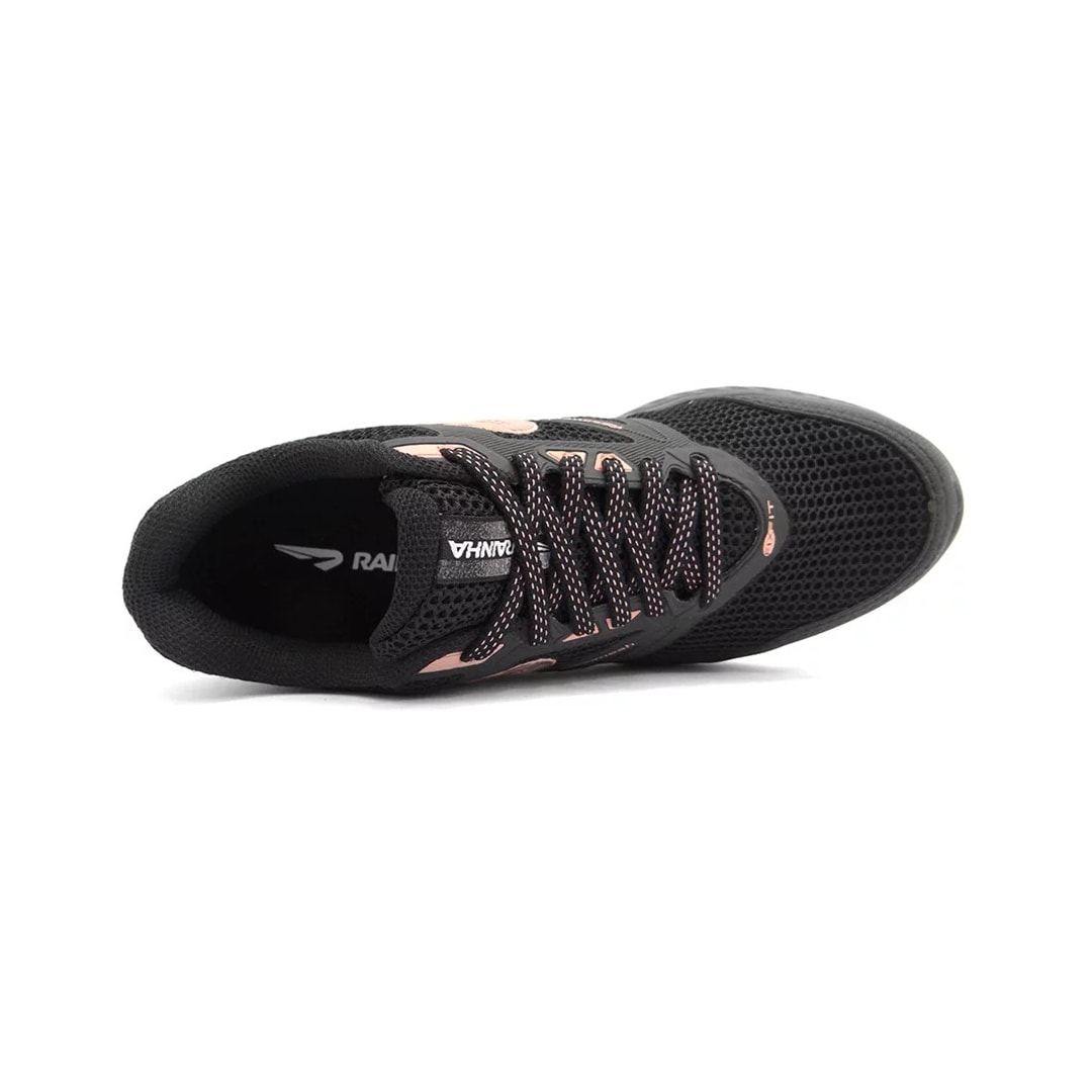 Tênis Rainha Drive Ra00600 Rainha Preto/Rosa