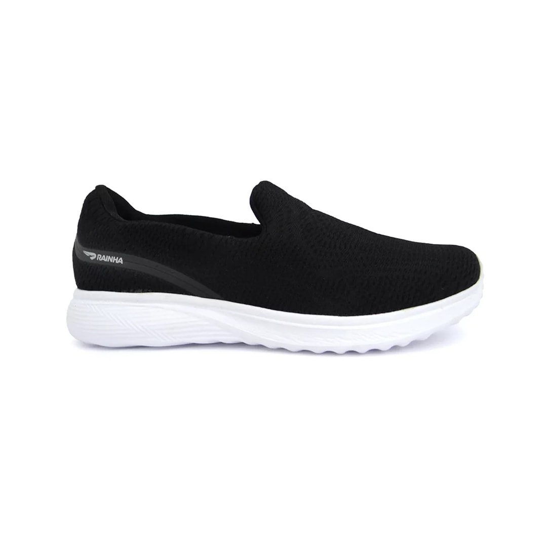 Tênis Rainha Feminino Dream Ii Ra0160 Preto/Prata Tênis Rainha Feminino Dream Ii Ra0160 Preto/Prata