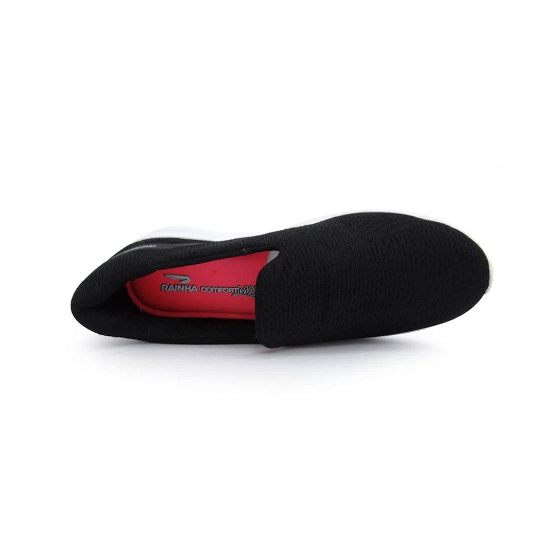 Tênis Rainha Feminino Dream Ii Ra0160 Preto/Prata Tênis Rainha Feminino Dream Ii Ra0160 Preto/Prata