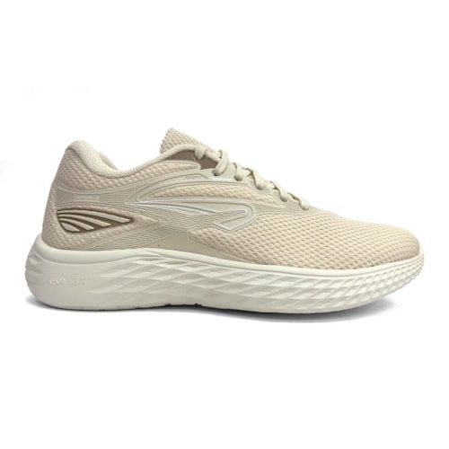 Detalhe - Tênis Rainha Feminino Esporte Drive Iii Bege