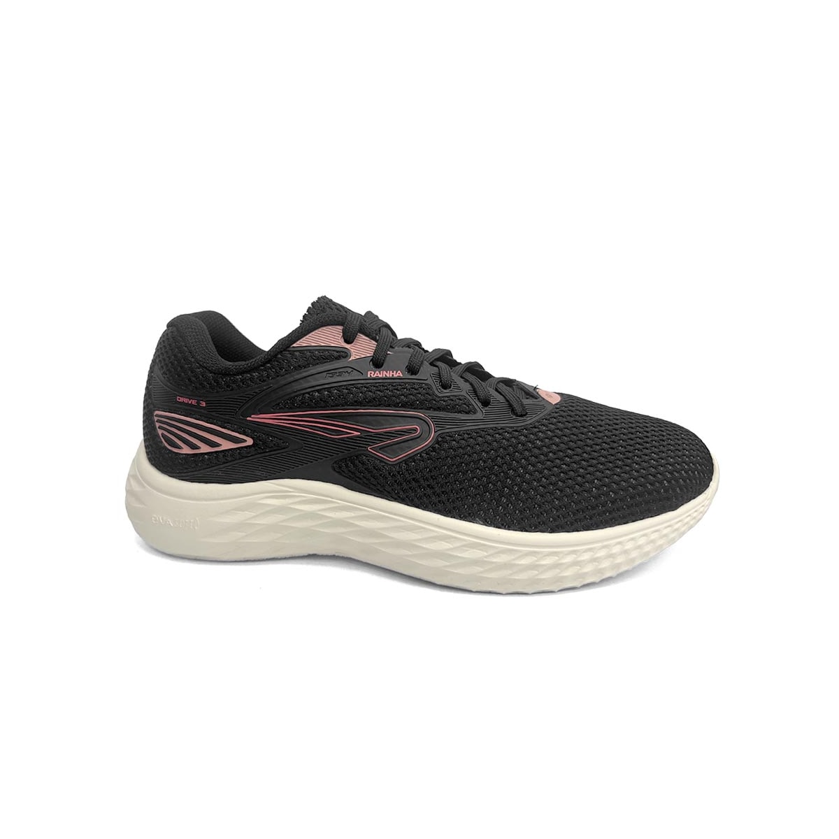 Tênis Rainha Feminino Esporte Drive III Preto Tênis Rainha Feminino Esporte Drive III Preto