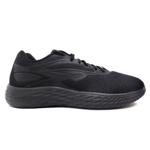 Detalhe - Tênis Rainha Masculino Drive Iii Preto/Preto