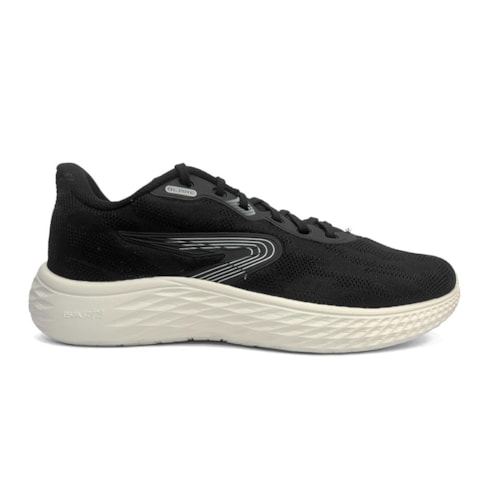 Detalhe - Tênis Rainha Masculino Esporte Blare Preto