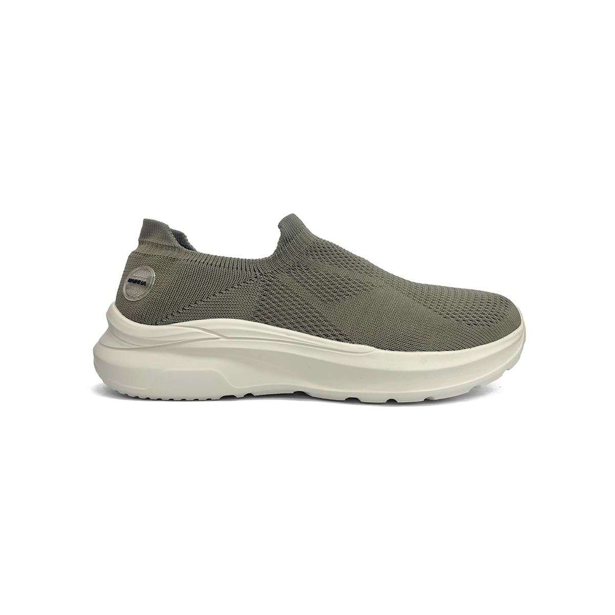 Tênis Rainha Masculino Esporte Slip-On Relax Cinza