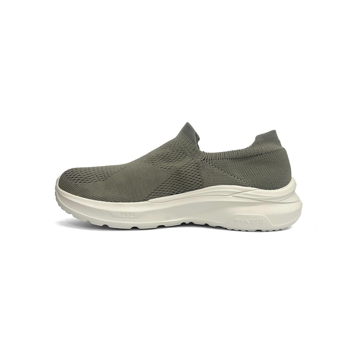 Tênis Rainha Masculino Esporte Slip-On Relax Cinza