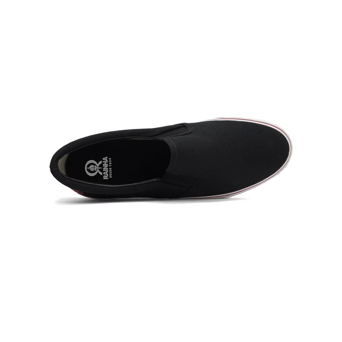 Tênis Rainha Masculino Iate Iii Preto/Branco Tênis Rainha Masculino Iate Iii Preto/Branco