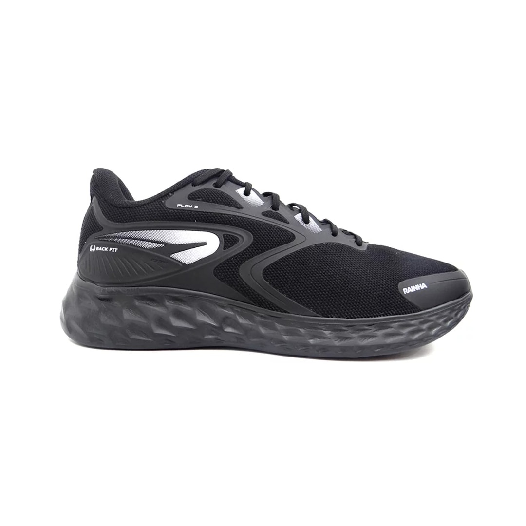 Tênis Rainha Masculino Play Iii Preto/Cinza