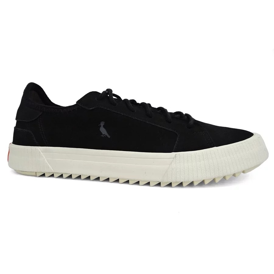 Tênis Reserva Casual Neo Masculino R75122 Preto Camurça - Linha