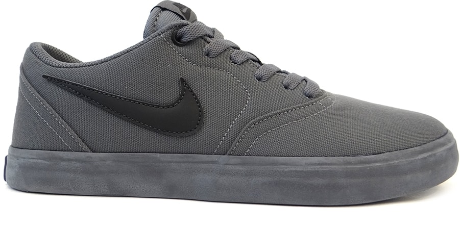 tenis nike sb check solar cinza