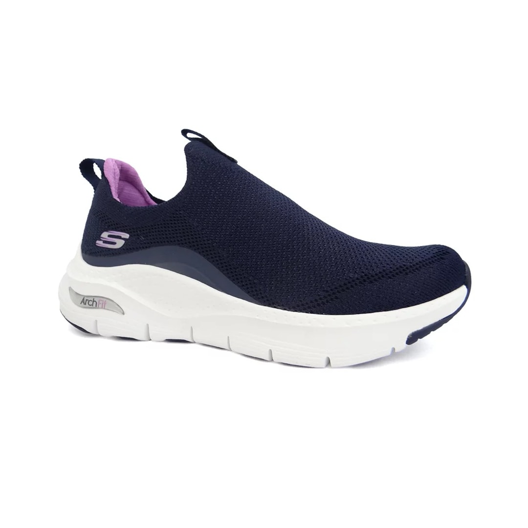 Tênis Skechers Arch Fit 149766 Marinho/Roxo