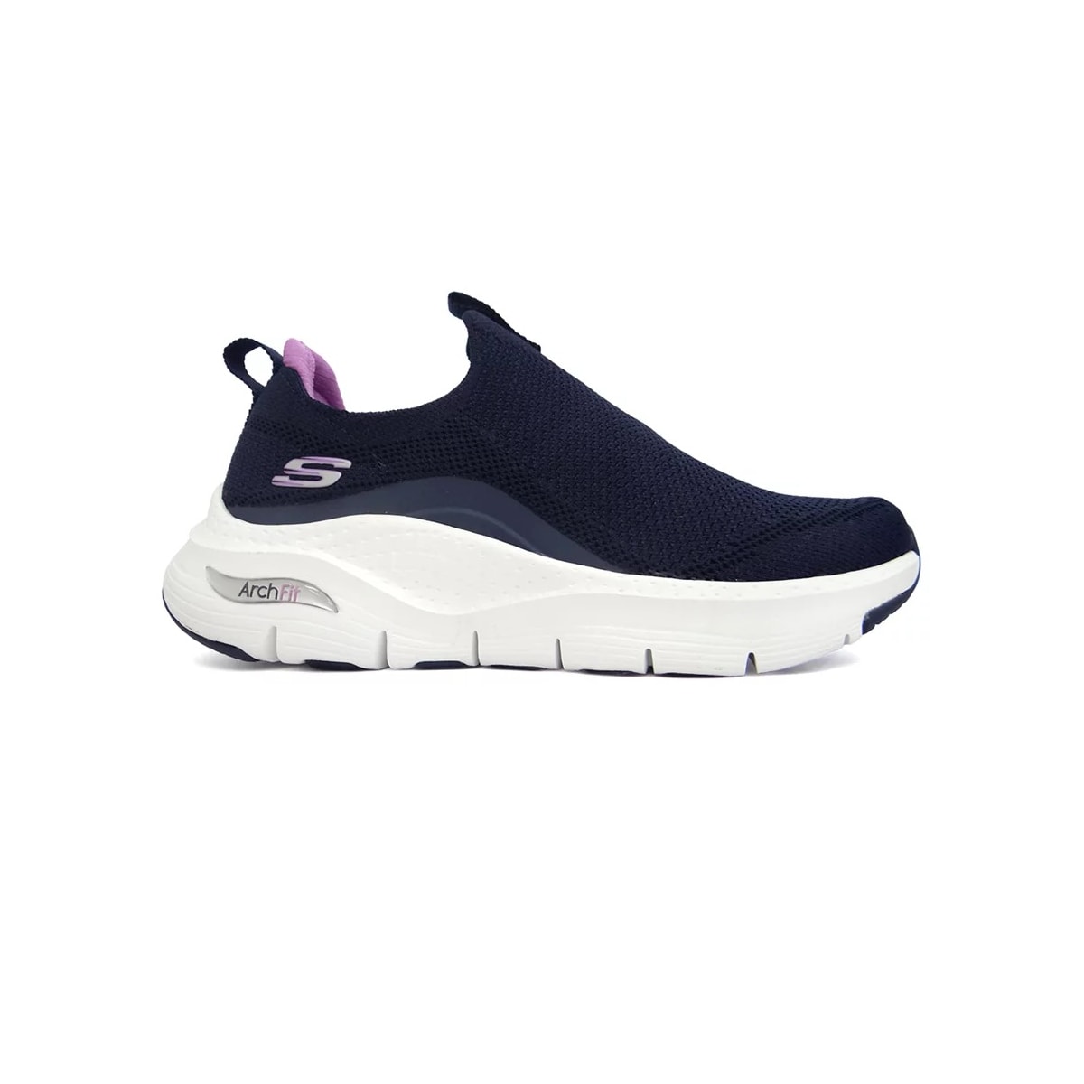 Tênis Skechers Arch Fit 149766 Marinho/Roxo Tênis Skechers Arch Fit 149766 Marinho/Roxo
