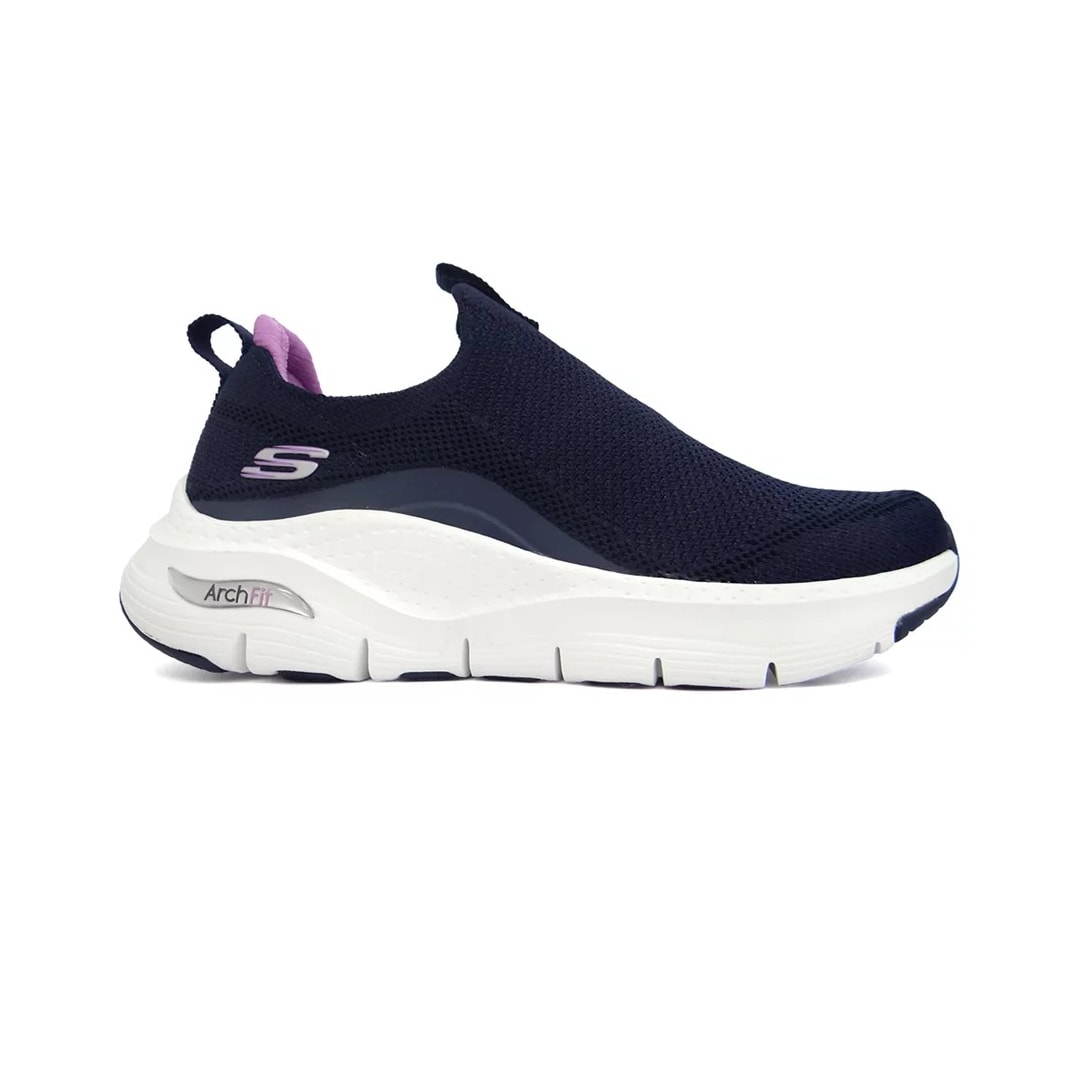 Tênis Skechers Arch Fit 149766 Marinho/Roxo Tênis Skechers Arch Fit 149766 Marinho/Roxo