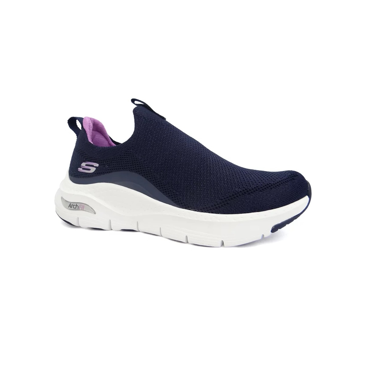 Tênis Skechers Arch Fit 149766 Marinho/Roxo Tênis Skechers Arch Fit 149766 Marinho/Roxo
