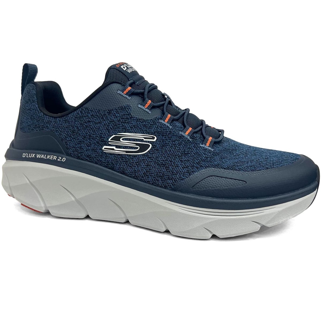 Tênis Skechers Esporte D'lux Walker 2.0-Steadyway 232719 Azul Marinho Tênis Skechers Esporte D'lux Walker 2.0-Steadyway 232719 Azul Marinho