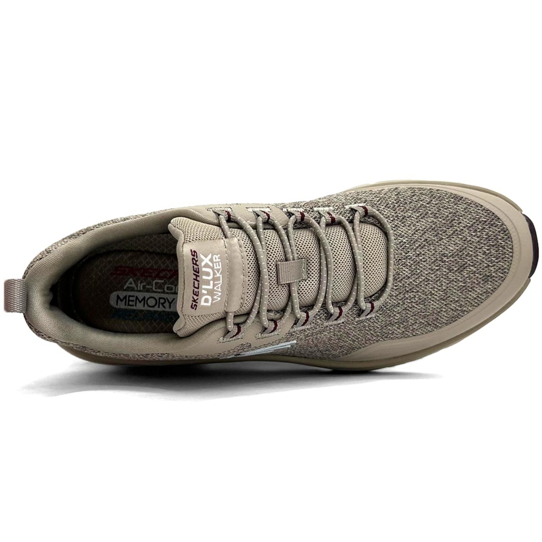 Tênis Skechers Esporte D'lux Walker 2.0-Steadyway 232719 Castanho