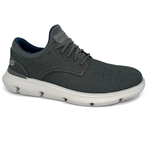 Tenis Skechers Esporte Garza-Reardon 204907/Char Carvao