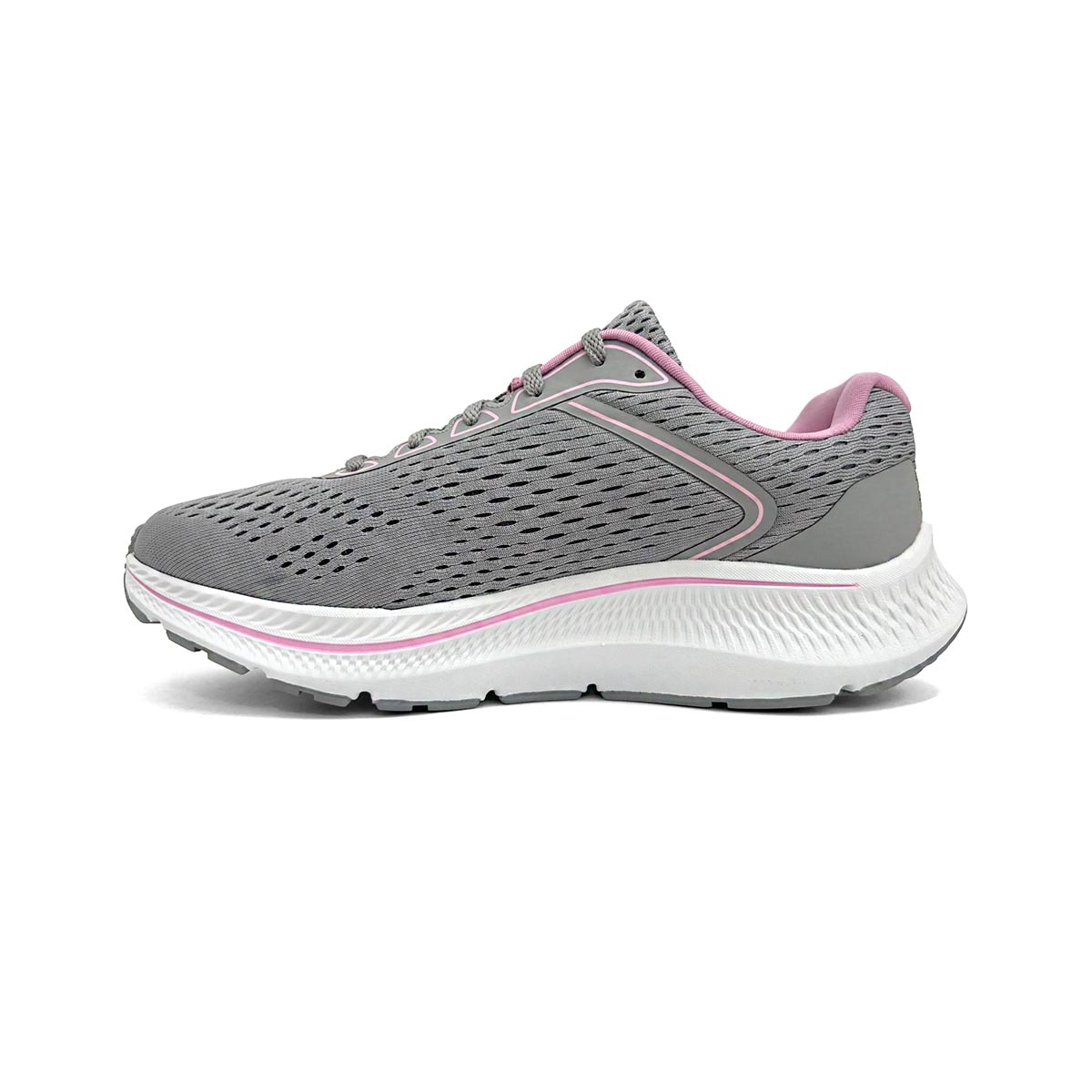 Tênis Skechers Esporte Go Run Consistent 2.0 128607Br/Gypk Cinza Tênis Skechers Esporte Go Run Consistent 2.0 128607Br/Gypk Cinza