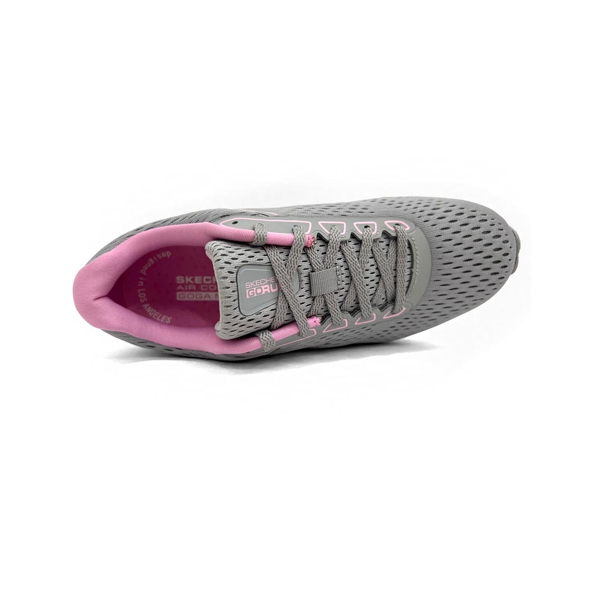 Tênis Skechers Esporte Go Run Consistent 2.0 128607Br/Gypk Cinza Tênis Skechers Esporte Go Run Consistent 2.0 128607Br/Gypk Cinza