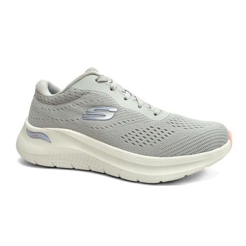Tênis Skechers Feminino Arch Fit 2.0 150051 Cinza Claro