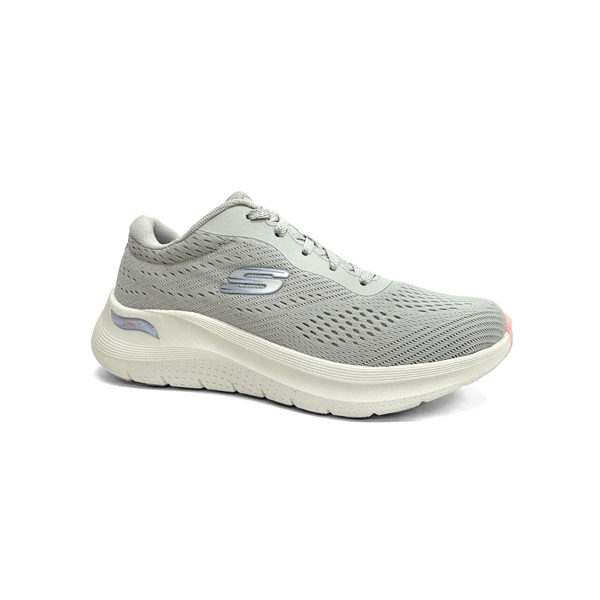 Tênis Skechers Feminino Arch Fit 2.0 150051 Cinza Claro Tênis Skechers Feminino Arch Fit 2.0 150051 Cinza Claro