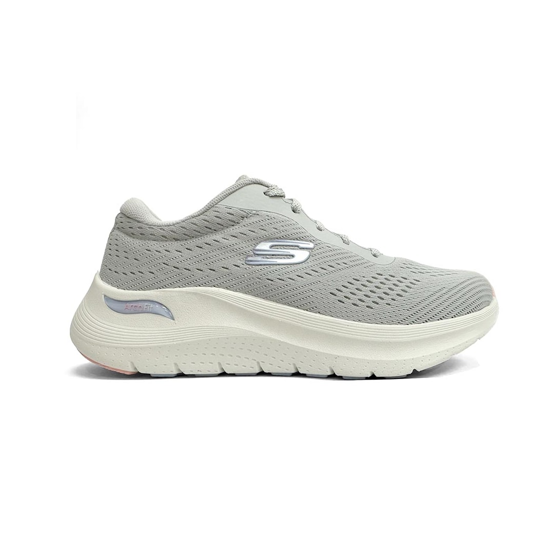 Tênis Skechers Feminino Arch Fit 2.0 150051 Cinza Claro