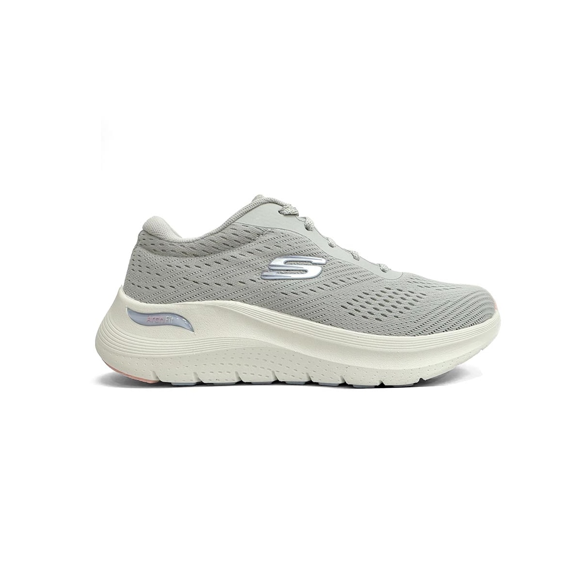 Tênis Skechers Feminino Arch Fit 2.0 150051 Cinza Claro