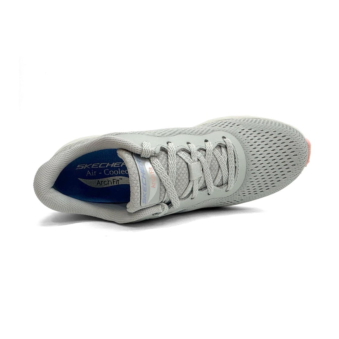 Tênis Skechers Feminino Arch Fit 2.0 150051 Cinza Claro