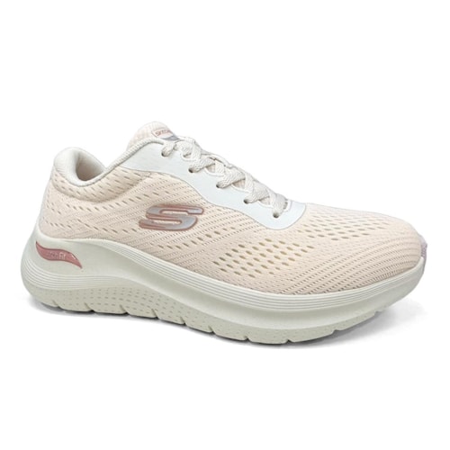 Tênis Skechers Feminino Arch Fit 2.0 150051 Natural