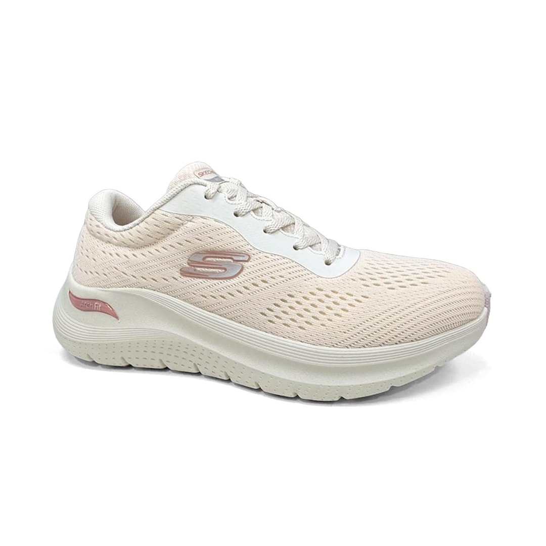 Tênis Skechers Feminino Arch Fit 2.0 150051 Natural Tênis Skechers Feminino Arch Fit 2.0 150051 Natural