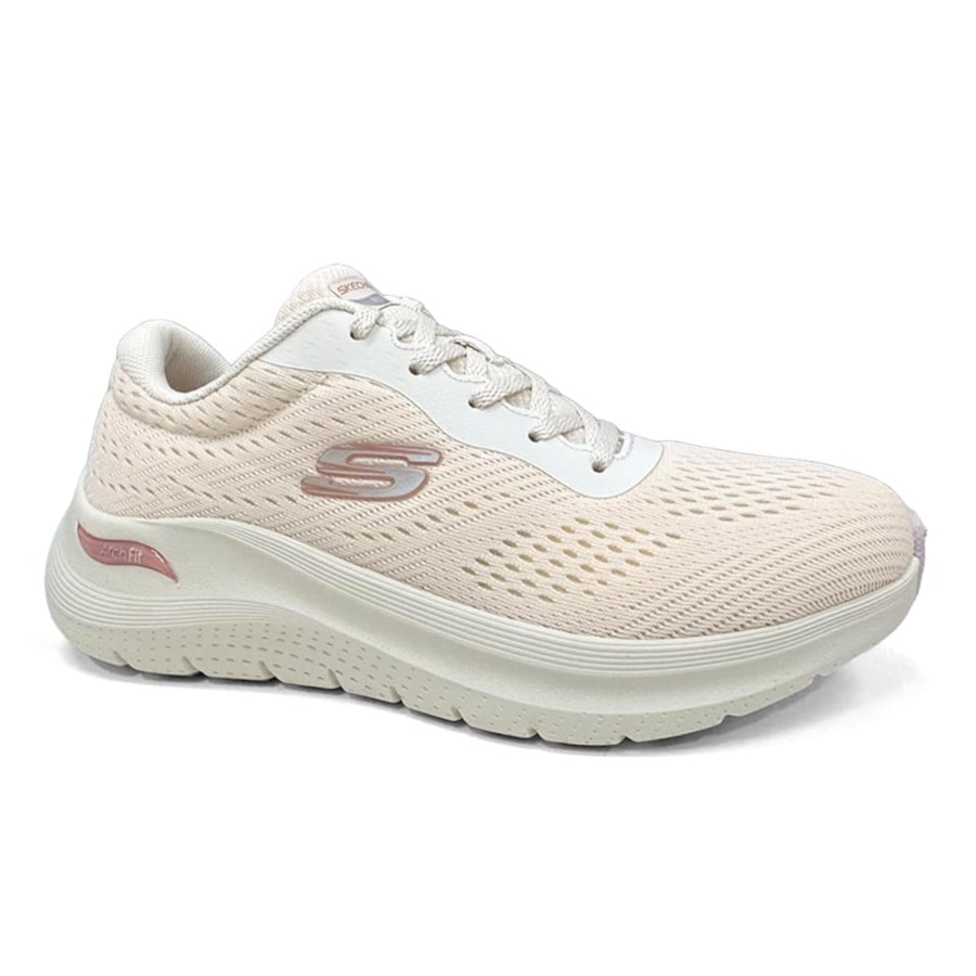 Tênis Skechers Feminino Arch Fit 2.0 150051 Natural Tênis Skechers Feminino Arch Fit 2.0 150051 Natural