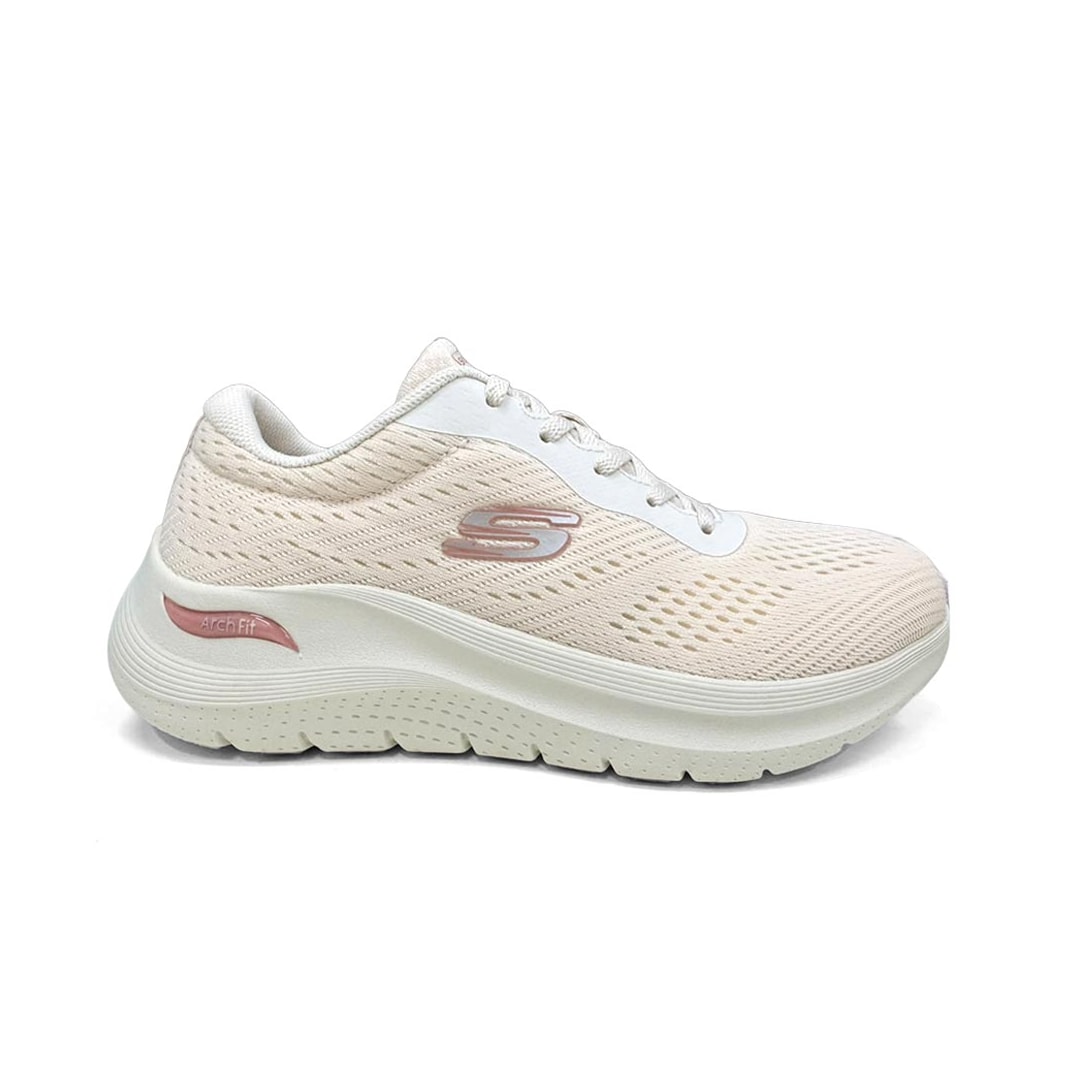 Tênis Skechers Feminino Arch Fit 2.0 150051 Natural