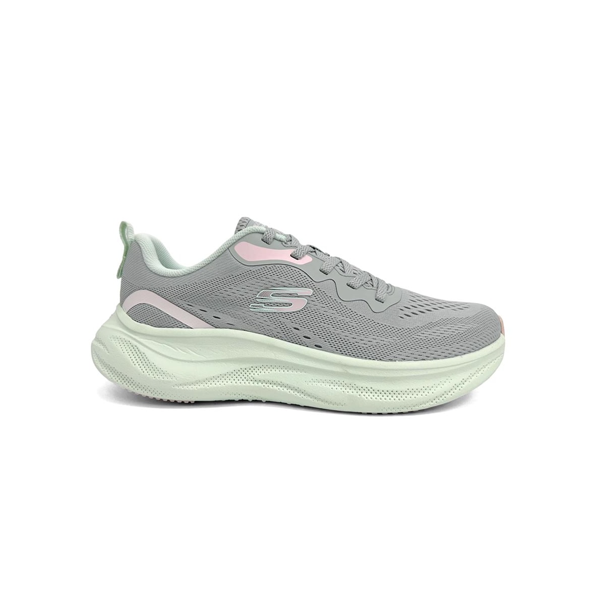 Tênis Skechers Feminino Cloud Gentle Glow 150561 Cinza/Multi Tênis Skechers Feminino Cloud Gentle Glow 150561 Cinza/Multi