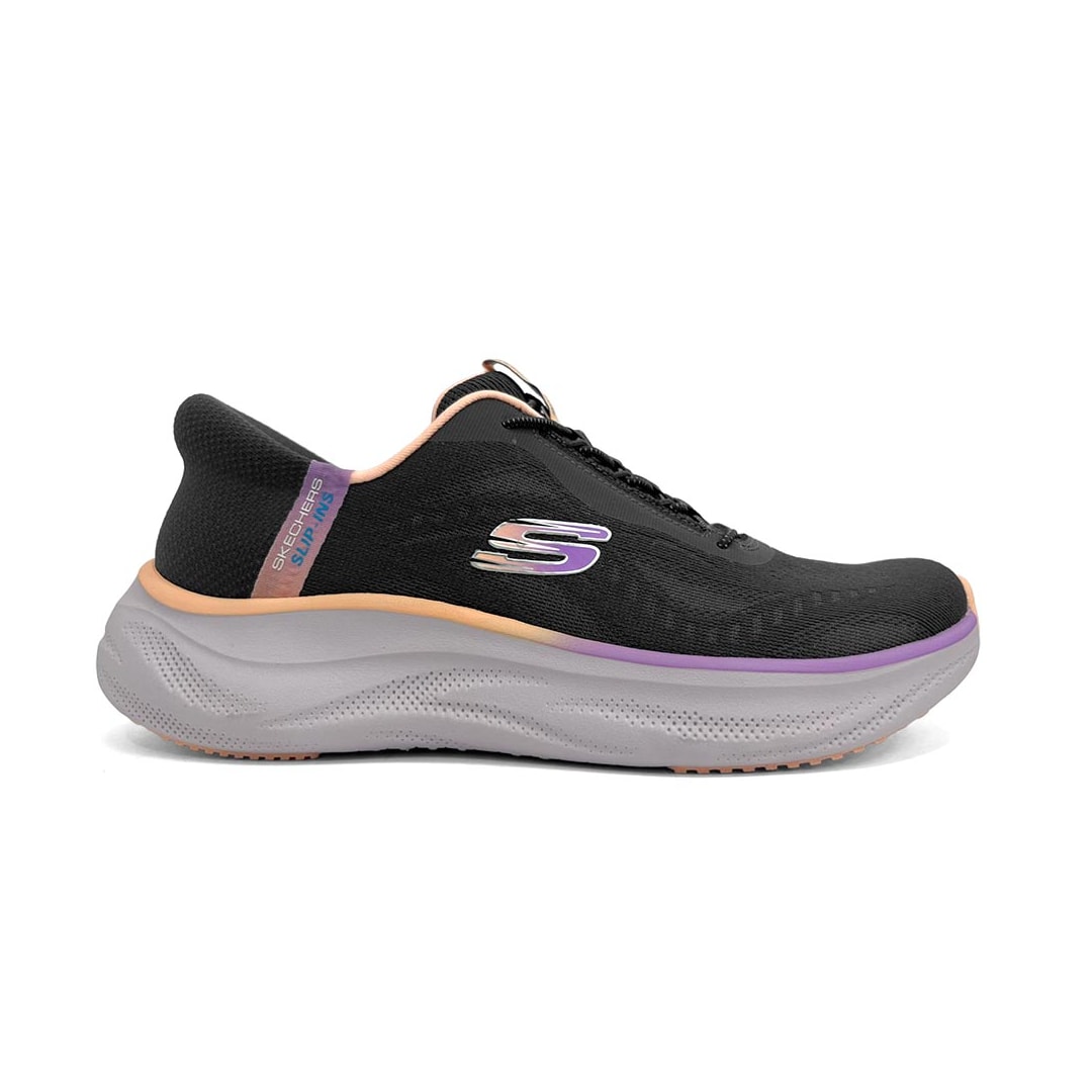Tênis Skechers Feminino Cloud-Perfectly Plush 150560 Carvao Tênis Skechers Feminino Cloud-Perfectly Plush 150560 Carvao