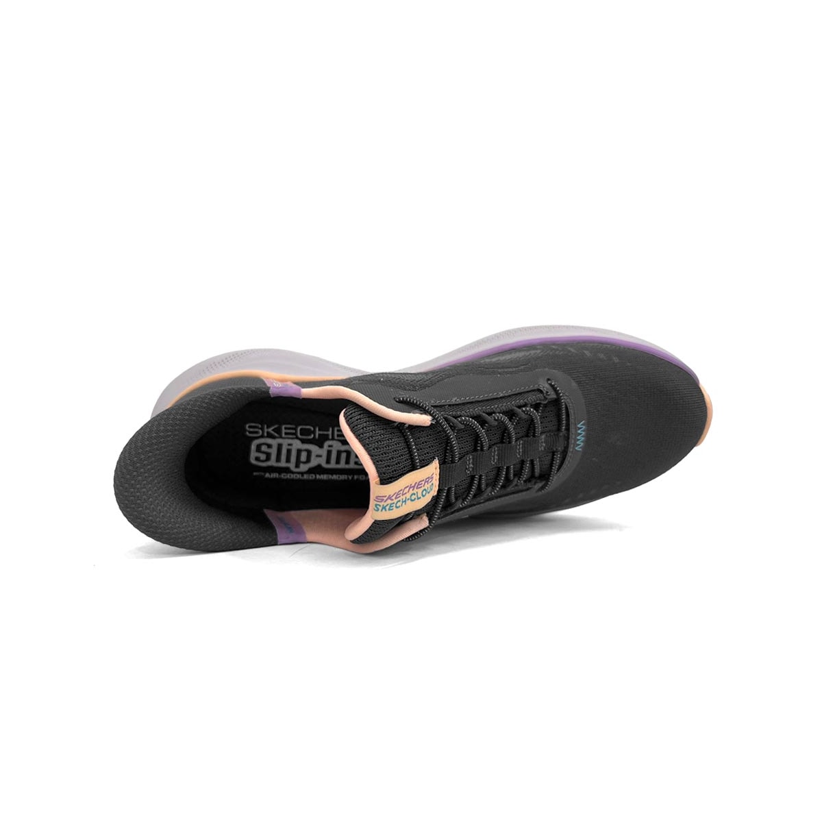Tênis Skechers Feminino Cloud-Perfectly Plush 150560 Carvao