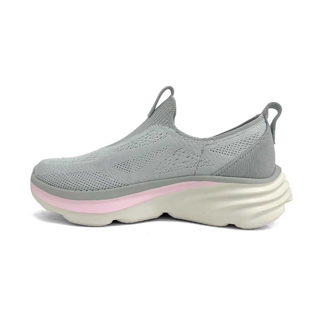 Tênis Skechers Feminino D’Lux Vapor Pure Stride 150580 Cinza Tênis Skechers Feminino D’Lux Vapor Pure Stride 150580 Cinza